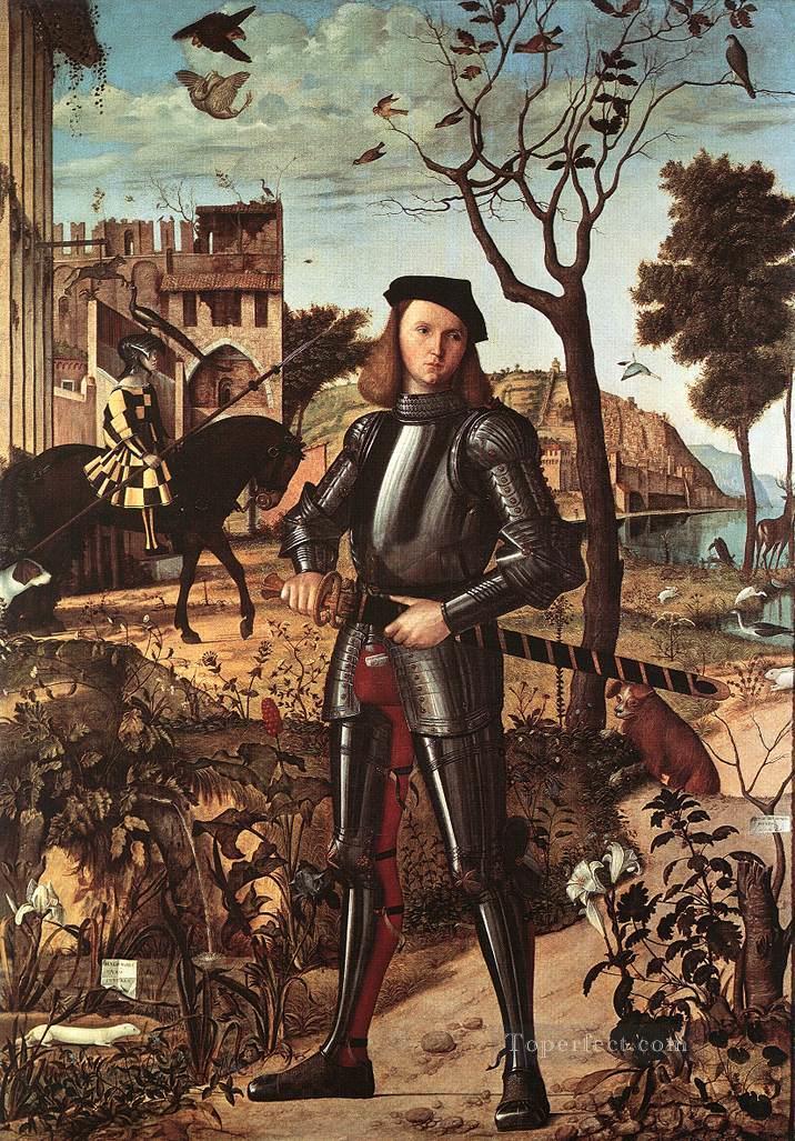 Portrait of a Knight Vittore Carpaccio Oil Paintings